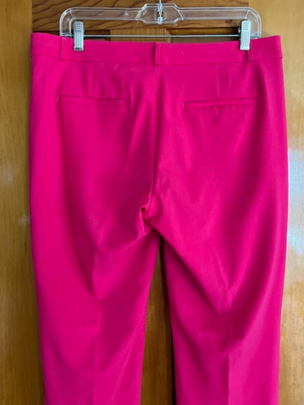 Banana Republic Ryan Vibrant Pink Pants Woman's Size 10 - Picture 5 of 11